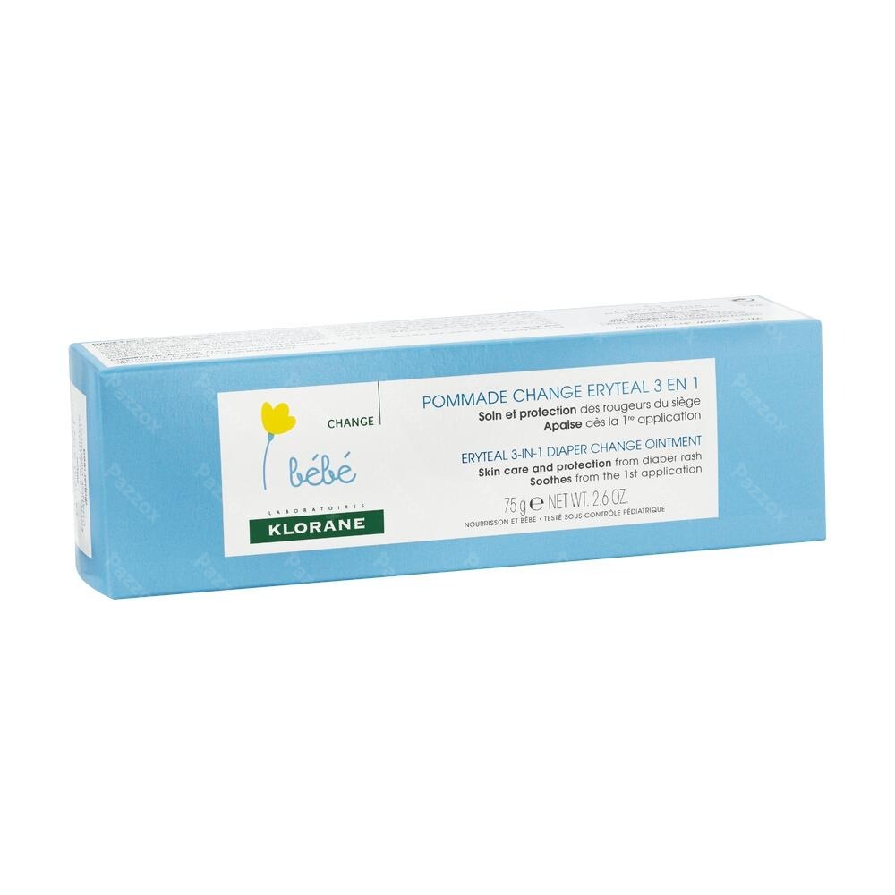 Klorane Bébé Eryteal Crème Change 75g