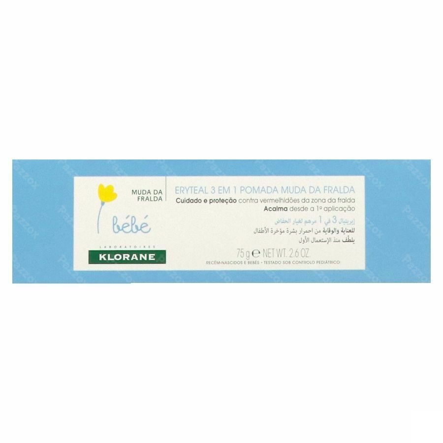 Klorane Bébé Eryteal Crème Change 75g