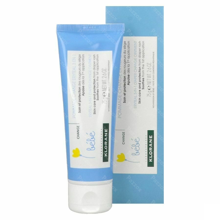 Klorane Bébé Eryteal Crème Change 75g