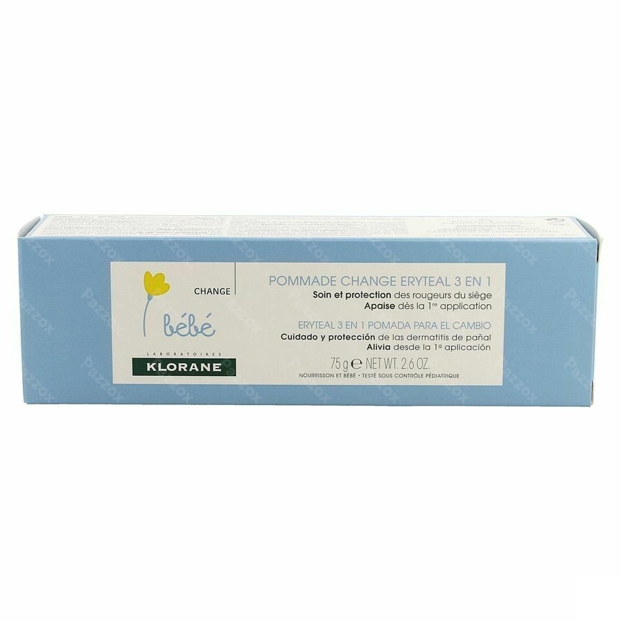Klorane Bébé Eryteal Crème Change 75g