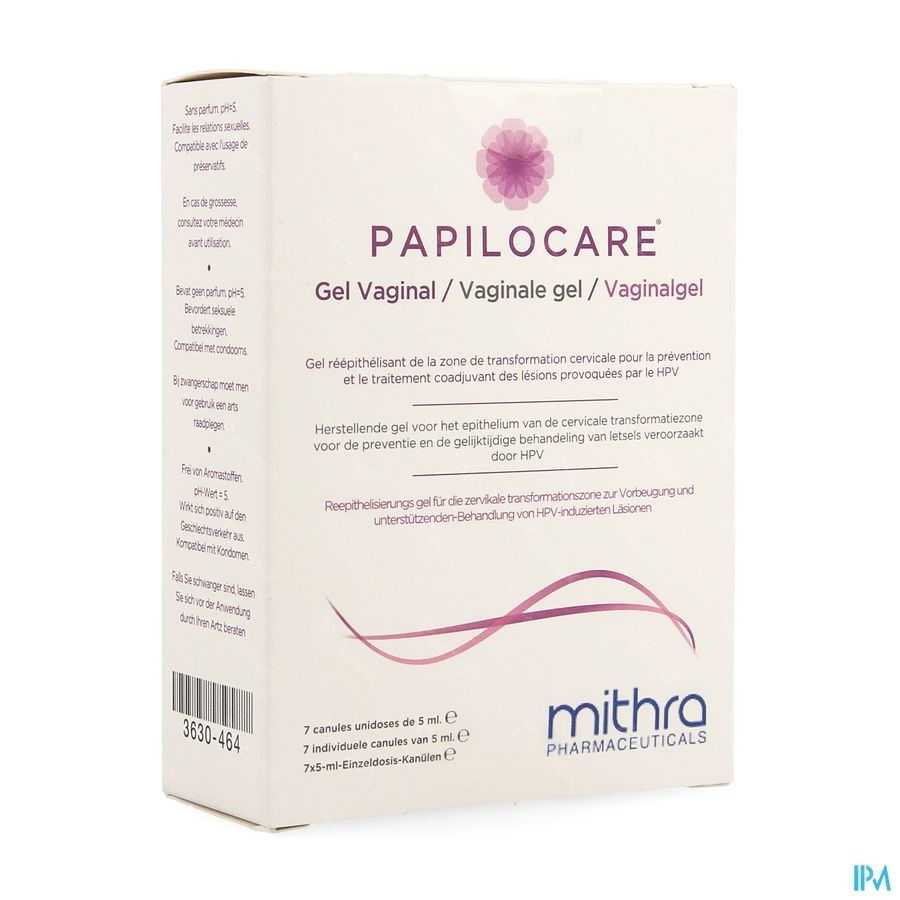 Papilocare Gel Vaginal Ud 7x5ml
