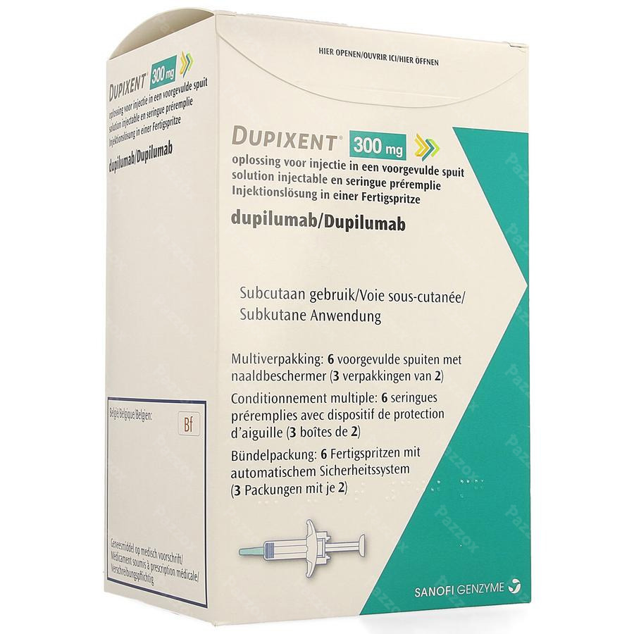Dupixent 300mg Sol Inj 150mg/ml Ser Preremplie 6