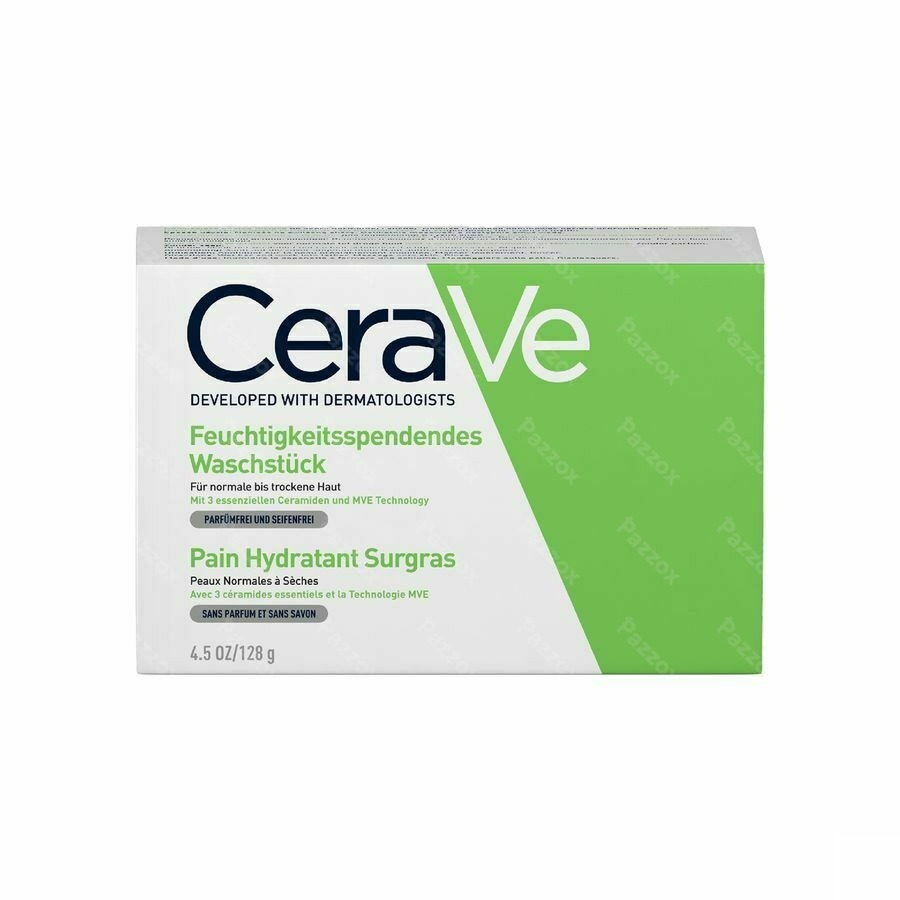 CeraVe Pain Hydratant Surgras 128g