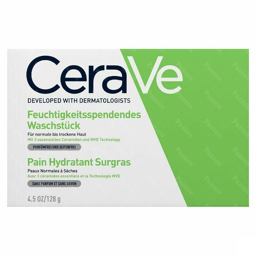 CeraVe Pain Hydratant Surgras 128g