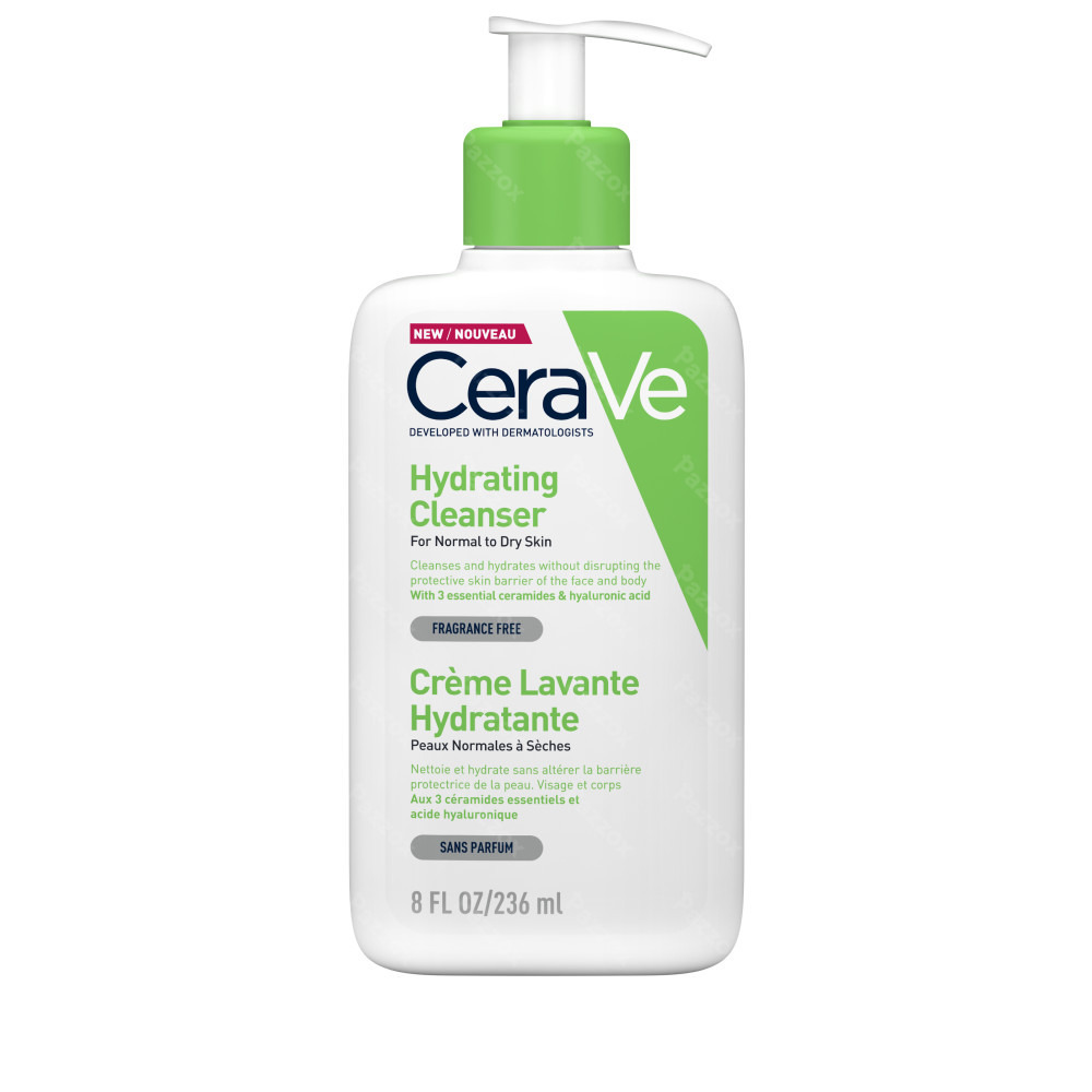 CeraVe Crème Lavante Hydratante 236ml