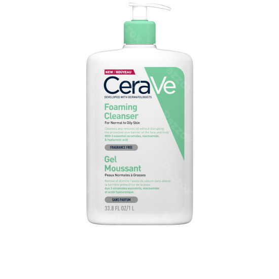 CeraVe Nettoyant Moussant Pompe 1000ml
