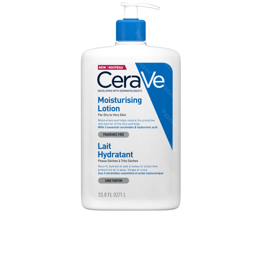 CeraVe Lait Hydratant Peaux Sèches à Très Sèches 1000ml