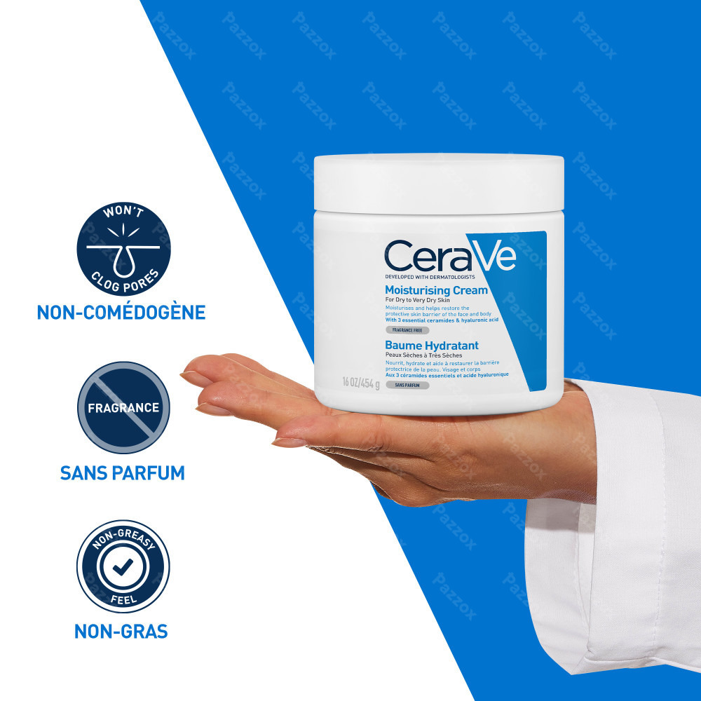 CeraVe Crème Hydratant Pot 454g