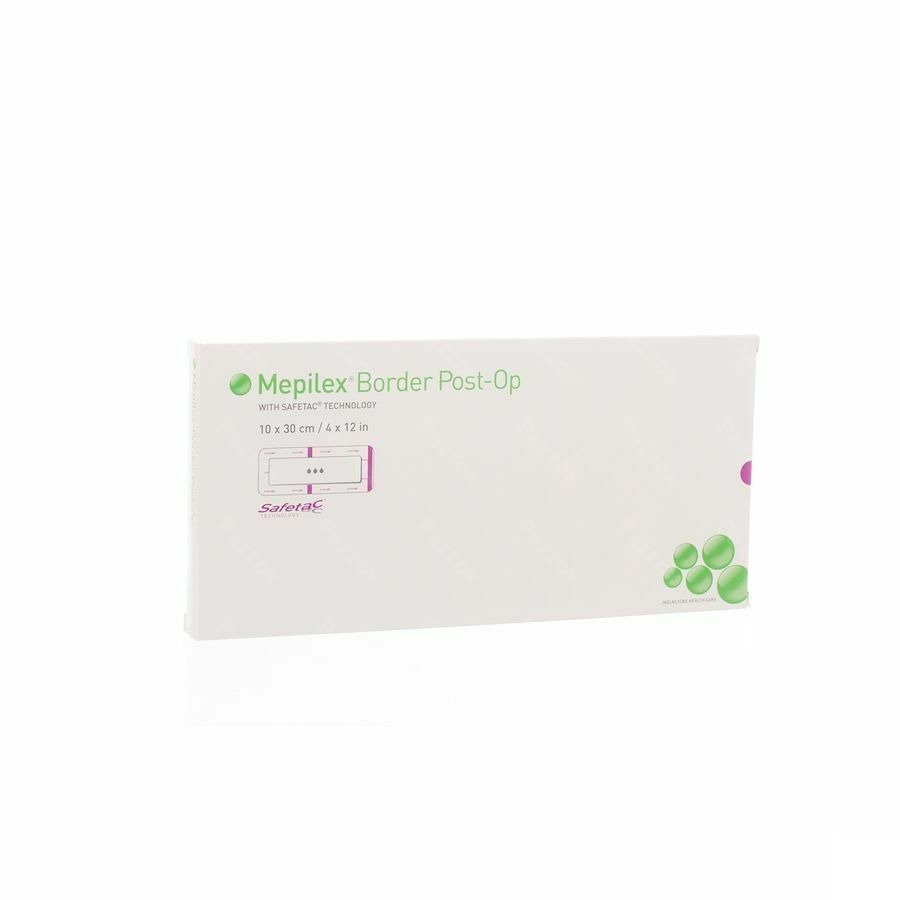 Mepilex Border Post-op Pans 10x20cm 5 496405