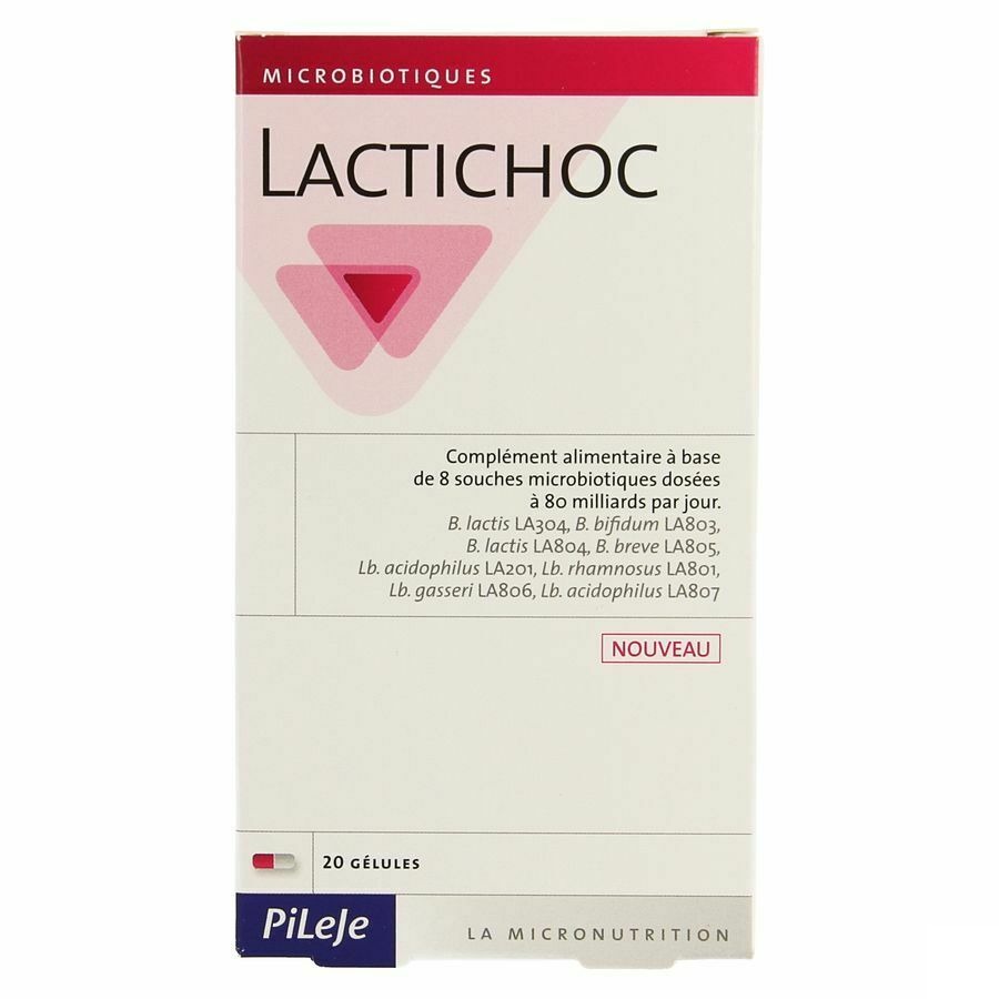 Lactichoc Caps 20