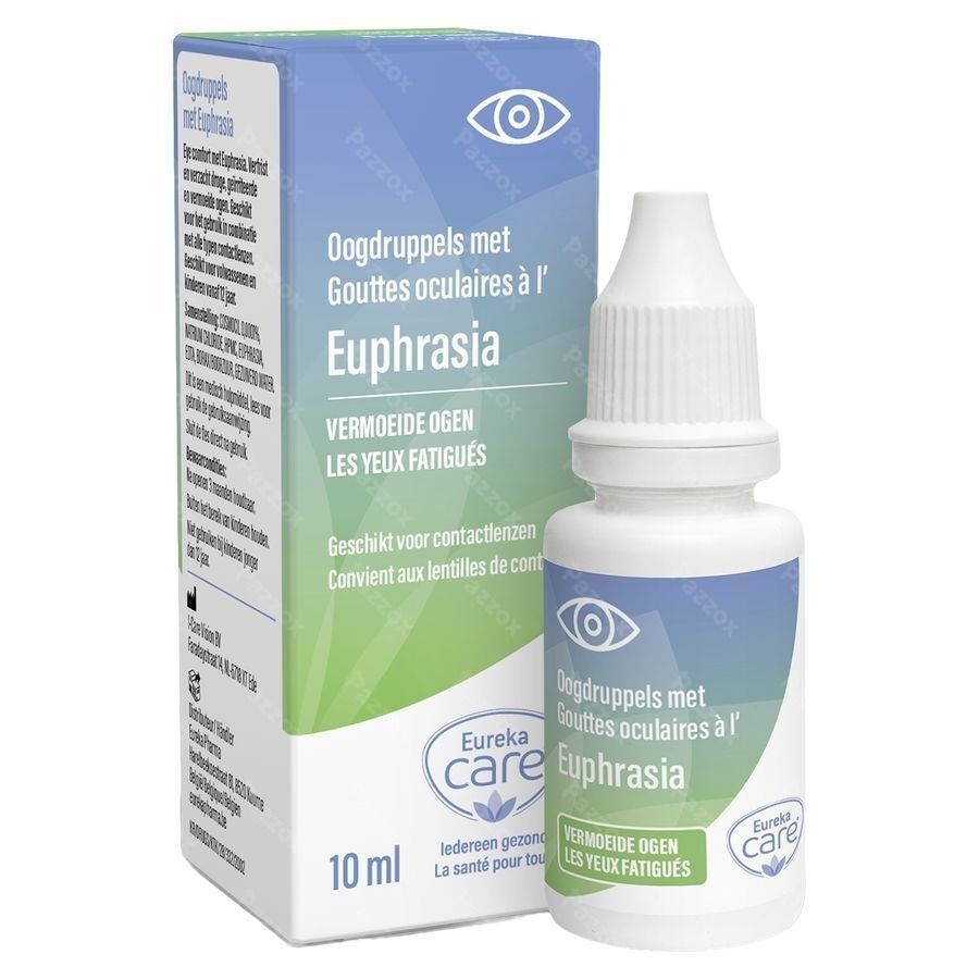 Eureka Care Collyre Yeux Fatigues Euphrasia 10ml