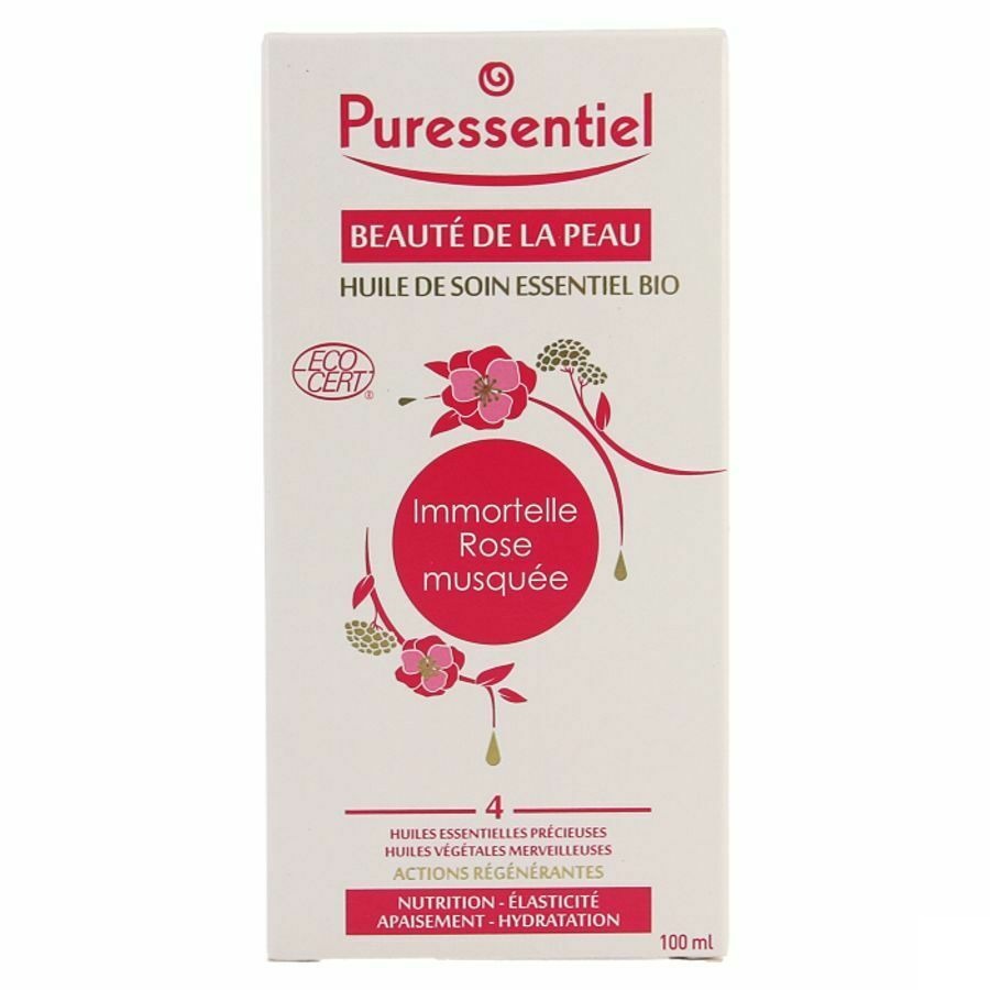 Puressentiel Beaute Peau Huile Soin Bio 100ml