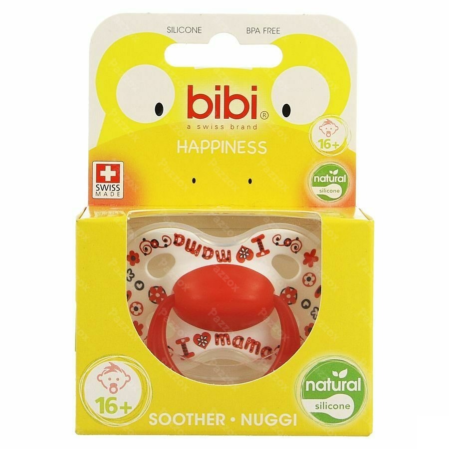 Bibi Sucette Hp Natural Love Mama/papa Best 6-16m