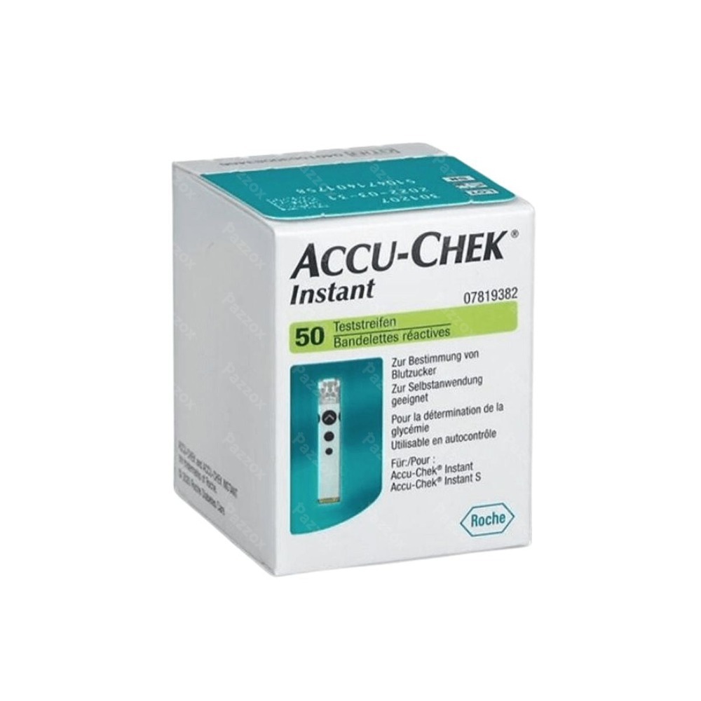Accu Chek Instant Tests 50 Bandelettes