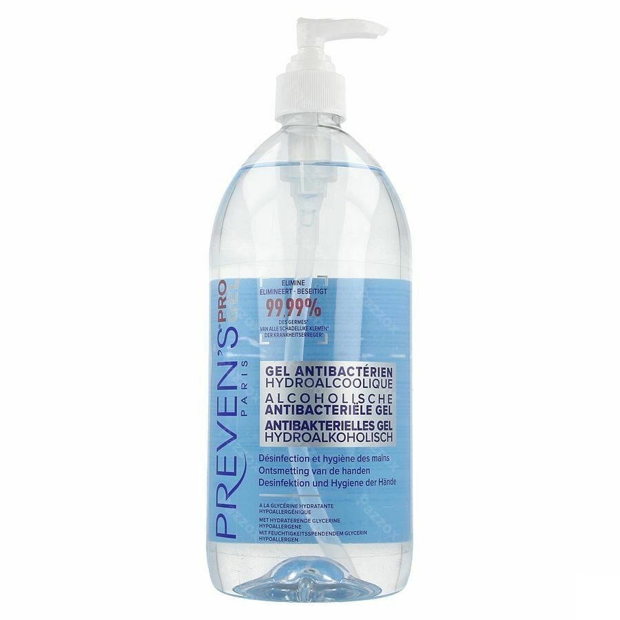 Preven's Gel Antibacterien Hydroalcoolique Fl 1l