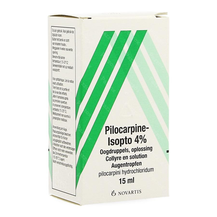 Pilocarpine-isopto 4% Collyre Sol 15ml