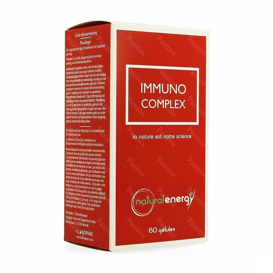 Natural Energy Immuno Complex Caps 60