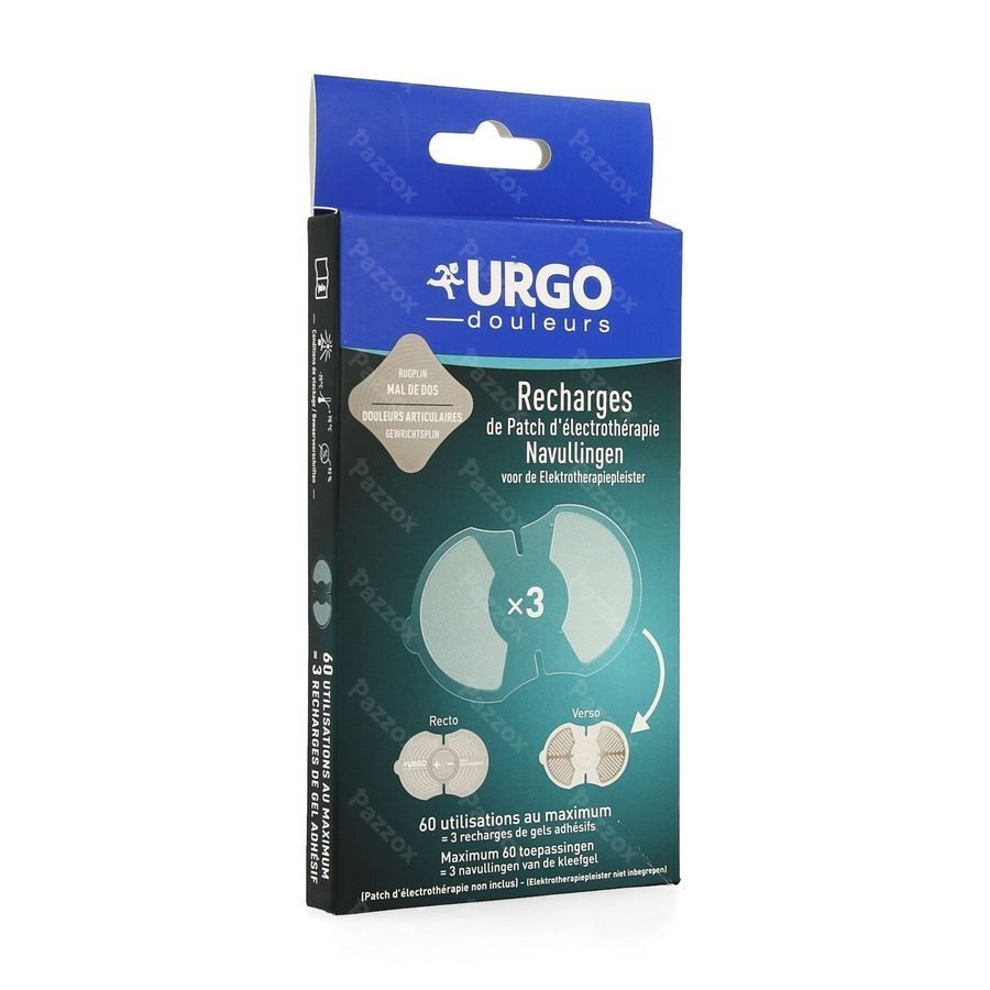 Urgo Patch Electrotherapie Recharge 3