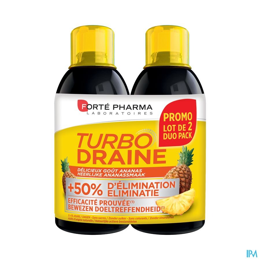 Turbodraine Ananas 2x500ml