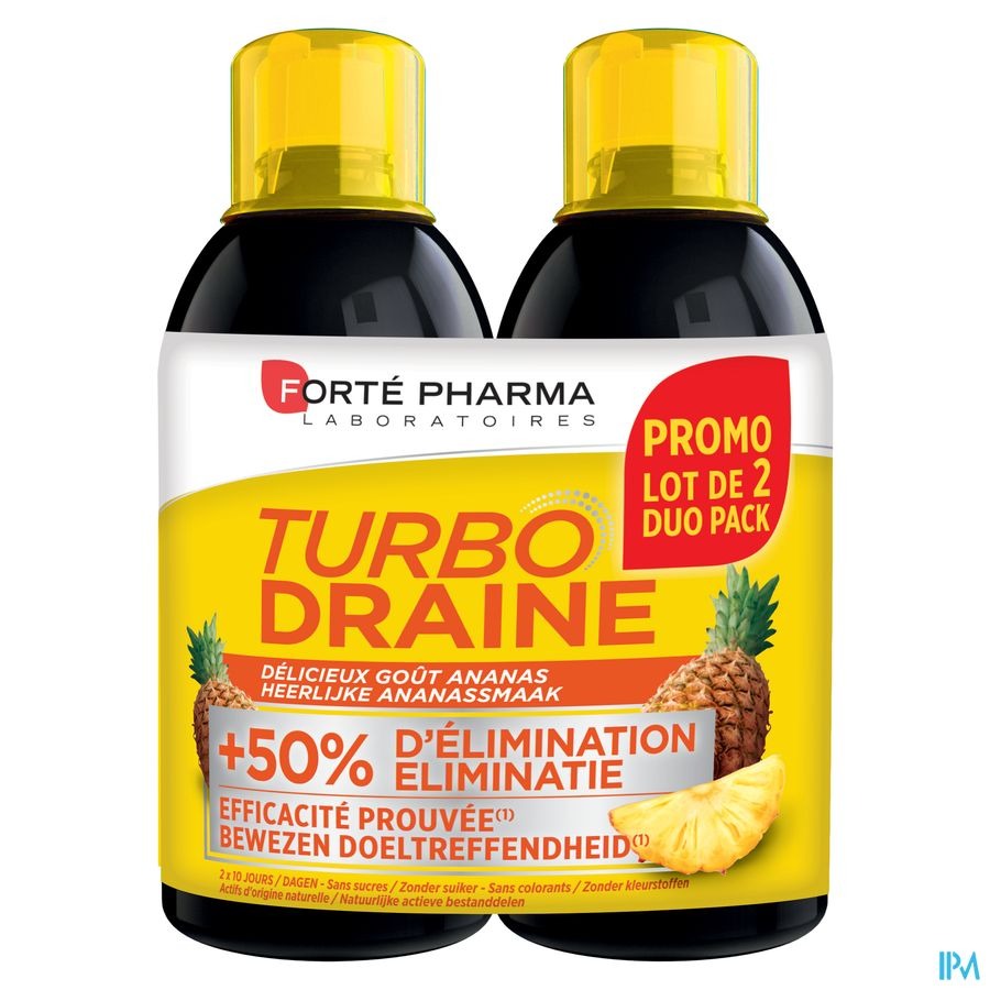 Turbodraine Ananas 2x500ml