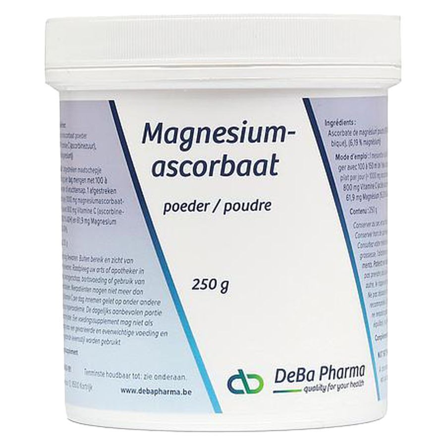 Ascorbate Magnesium Pdr 250g Deba
