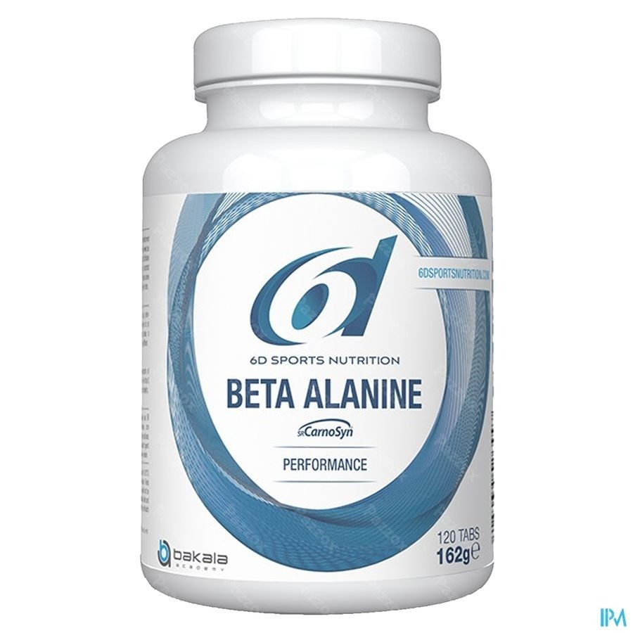 6d Sports Nutrition Beta Alanine 120 Comprimés