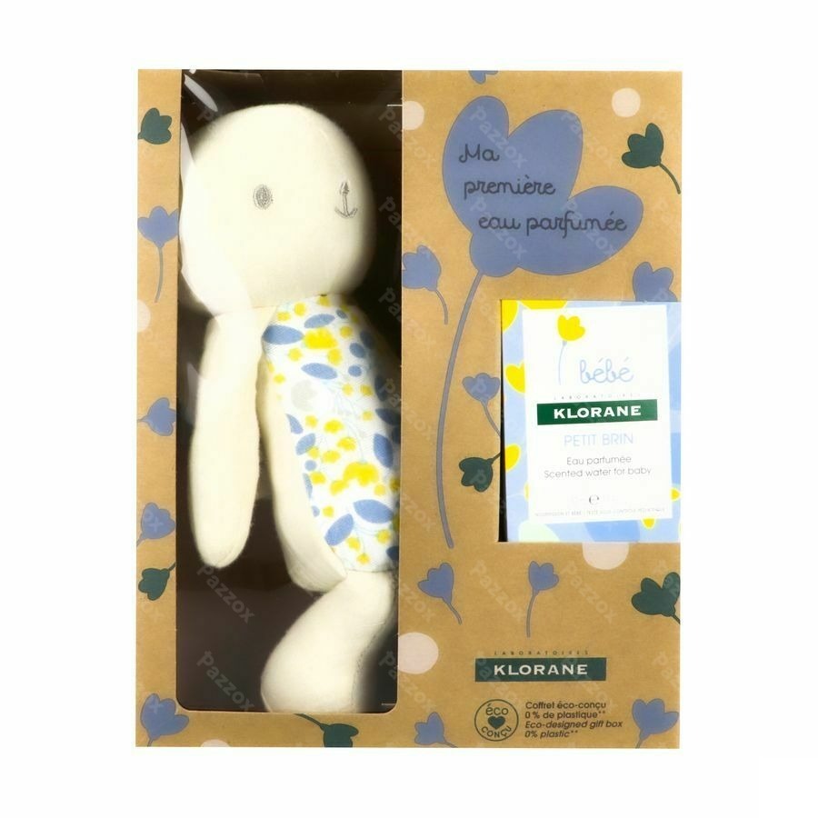 Klorane B&eacute;b&eacute; Coffret Eau Parfum&eacute;e 50ml + Lapin! Id&eacute;al Comme Cadeau
