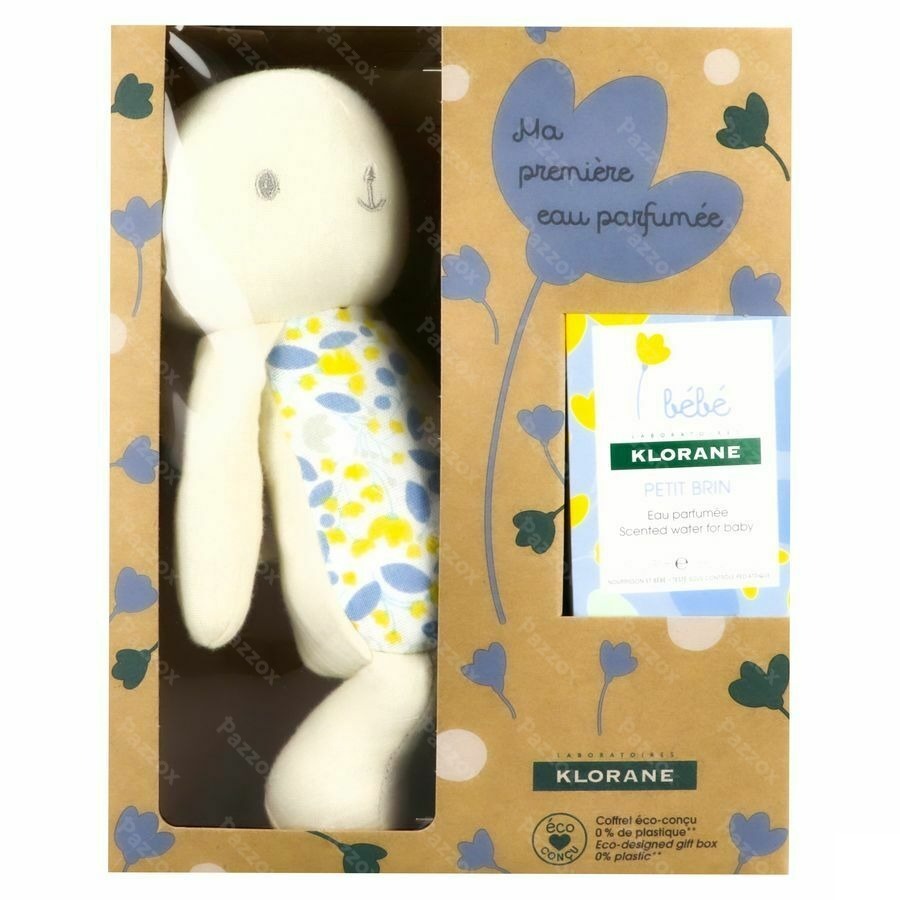 Klorane B&eacute;b&eacute; Coffret Eau Parfum&eacute;e 50ml + Lapin! Id&eacute;al Comme Cadeau
