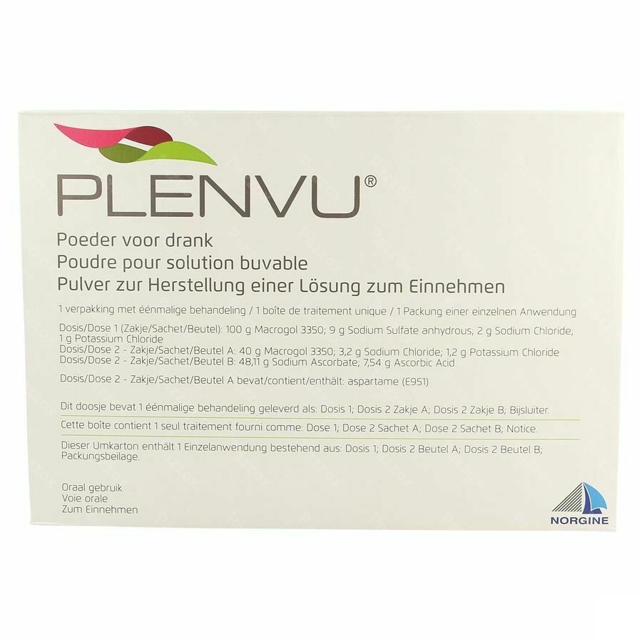Plenvu Pdr Sol Buvable Sachets