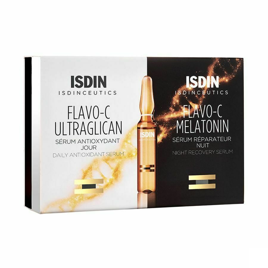Isdinceutics Flavo-c Melat.+ultraglican Amp 10+10