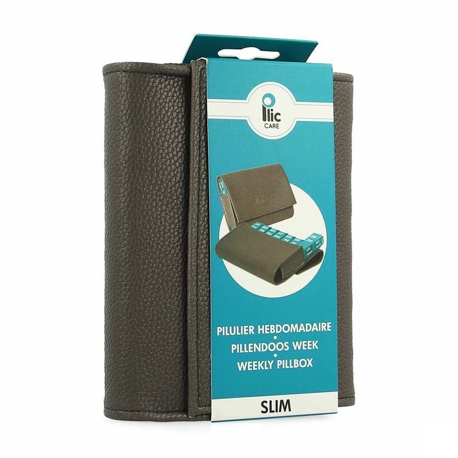 Plic Care Pilulier Slim Gris