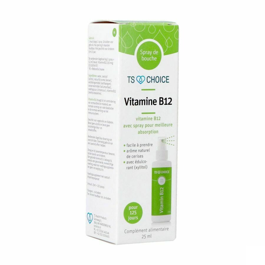 Best Choice Spray Bouche Vitamine B12 25ml