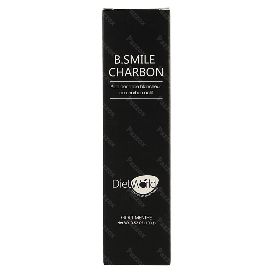 B Smile Pate Dentifrice Blancheur Charbon 100g