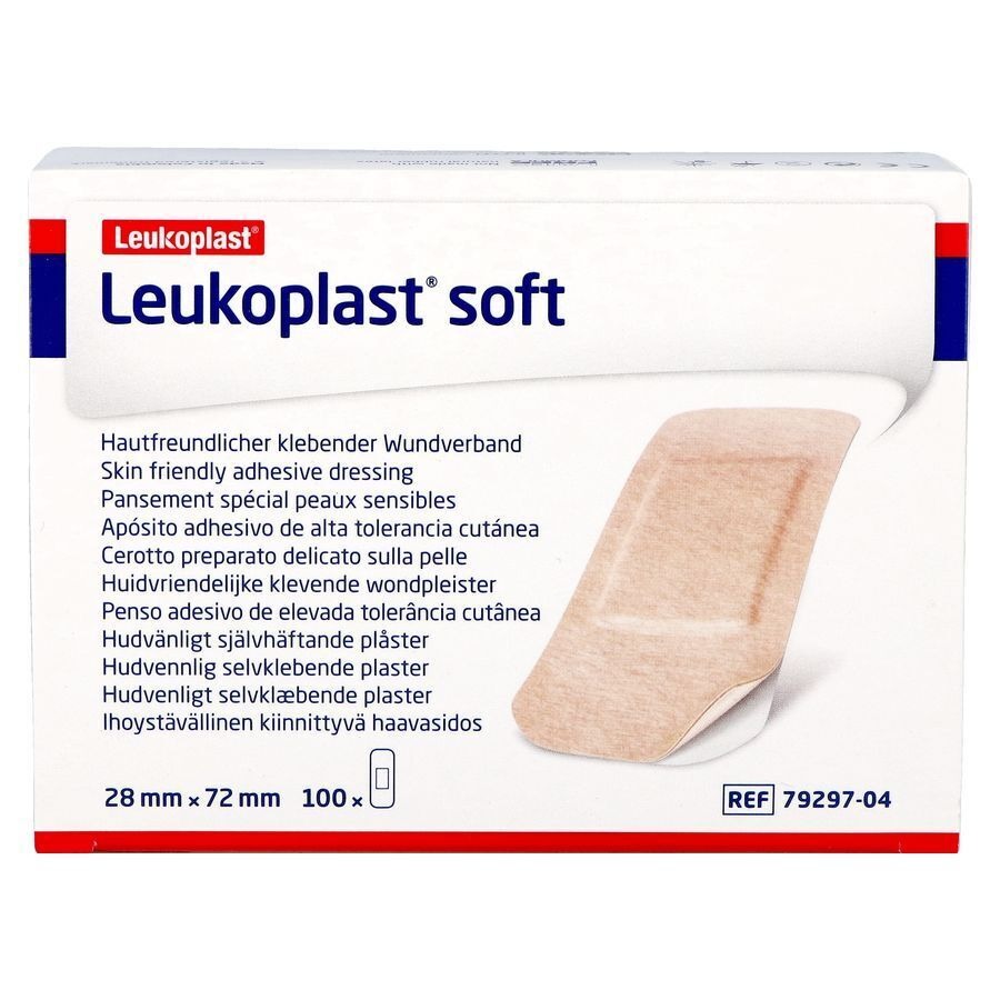 Leukoplast Soft 28x72mm 100