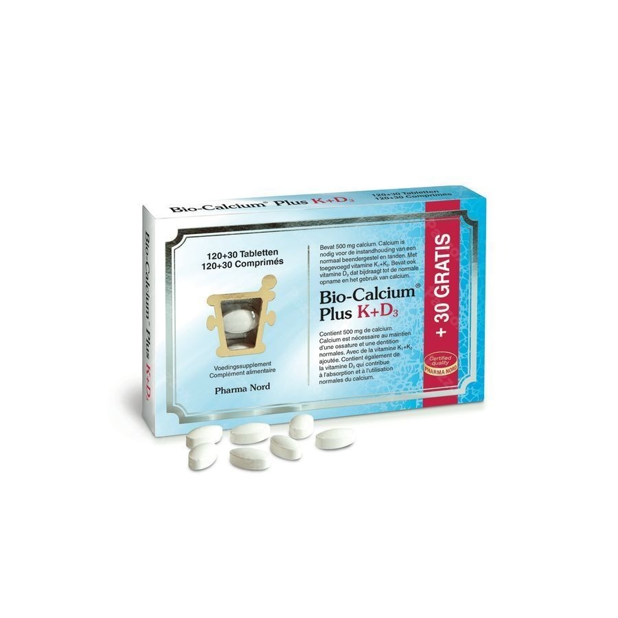 Bio-Calcium Plus K+d3 Comp 120+30 Promo