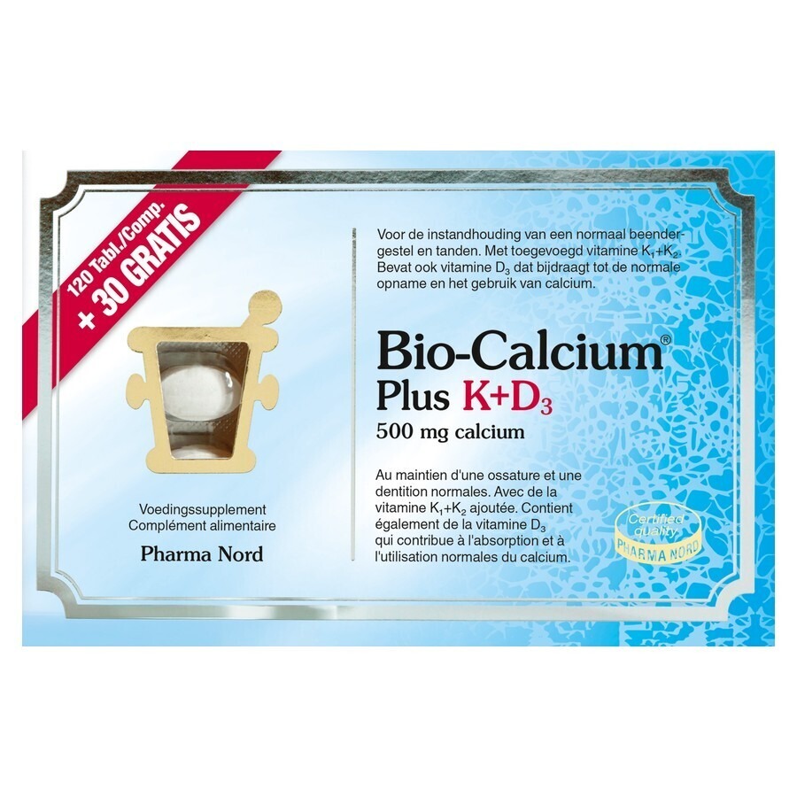 Bio-Calcium Plus K+d3 Comp 120+30 Promo