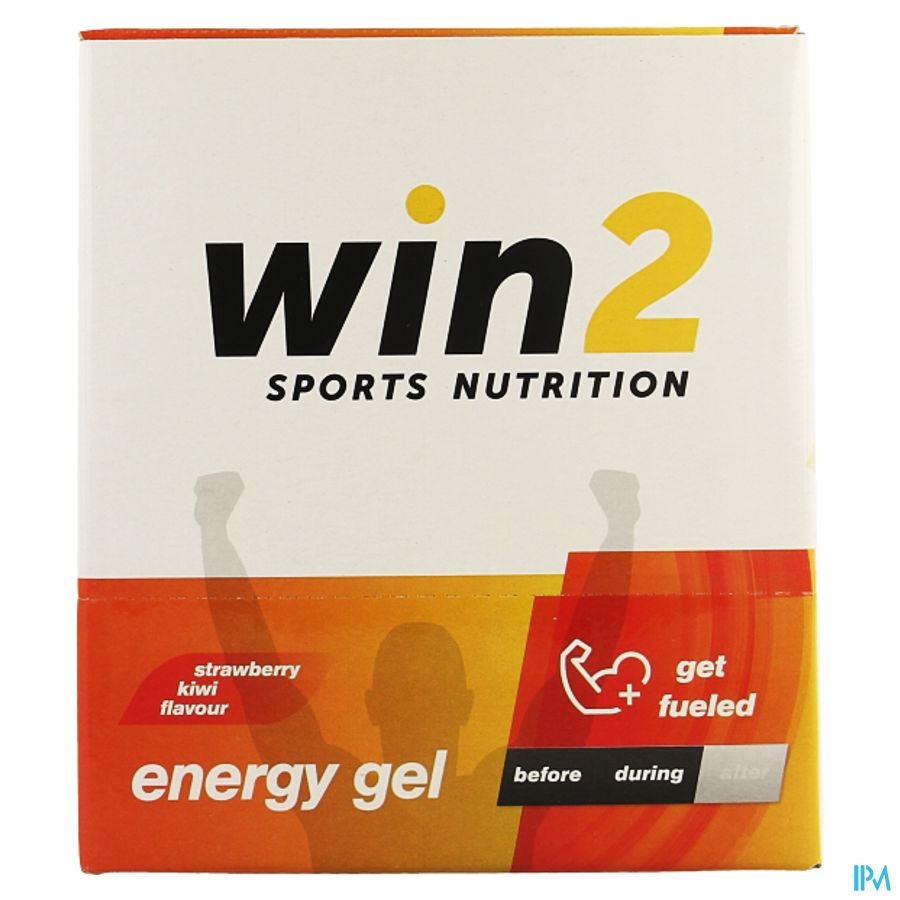 Win2 Energy Gel Fraise Kiwi 18x40g