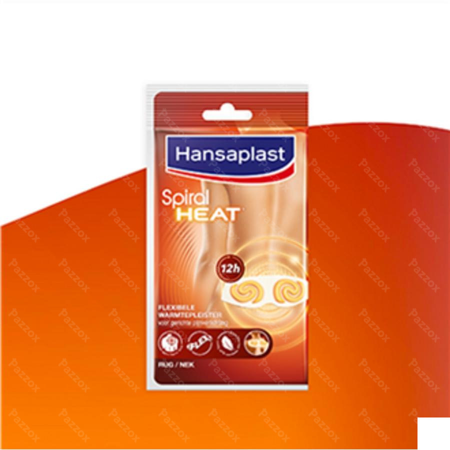 Hansaplast Spiral Heat Patch Chauffant Flexible 3