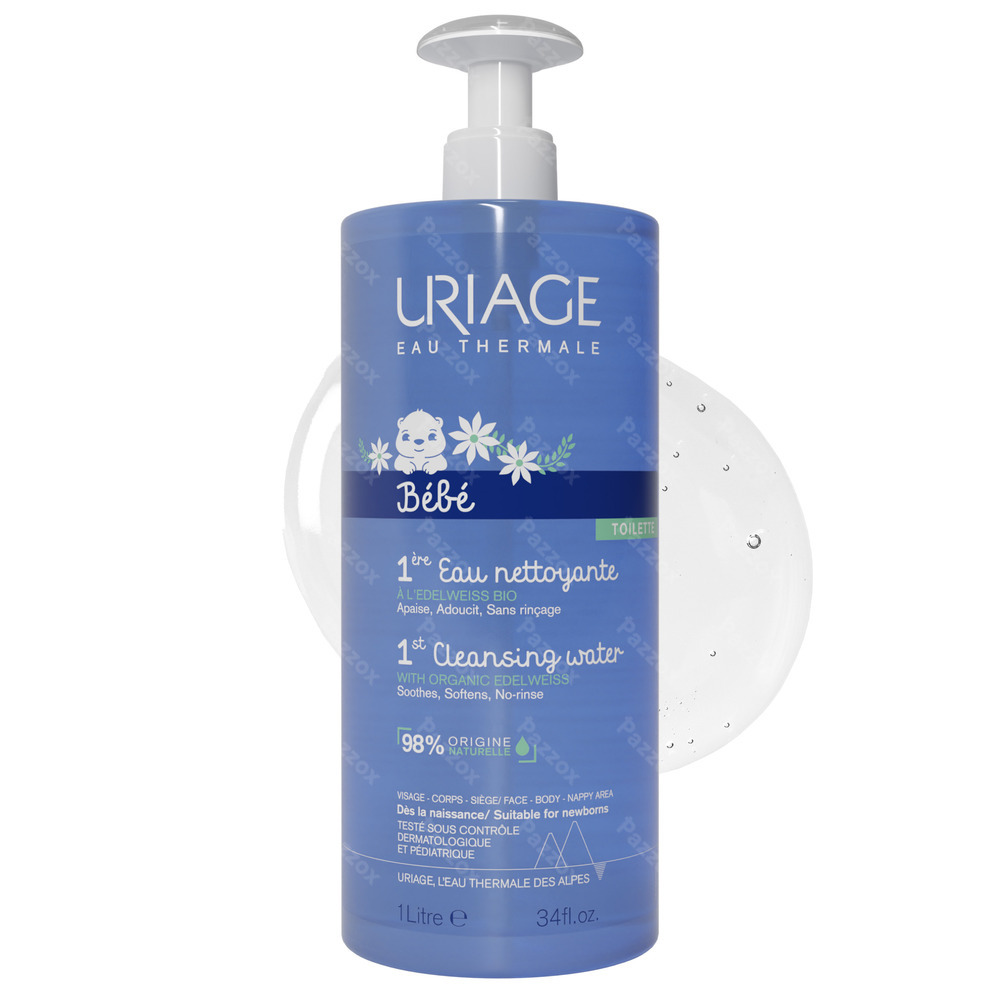 Uriage Bébé Eau Nettoyante 1l