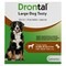 Drontal Large Dog Tasty 525/504/175mg Comp 1x2