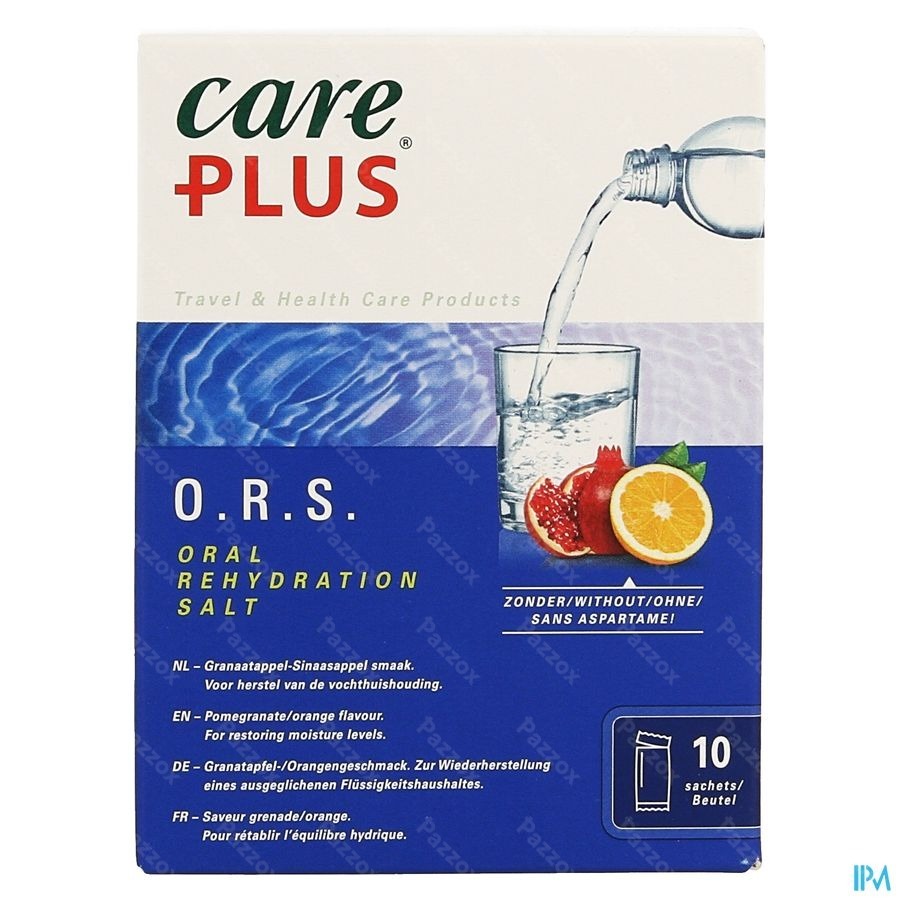 Care Plus Ors Pomegranate Orange Sachet 10x5,3g