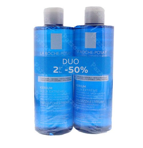 La Roche Posay Shampooing Kerium 2x400ml Promo