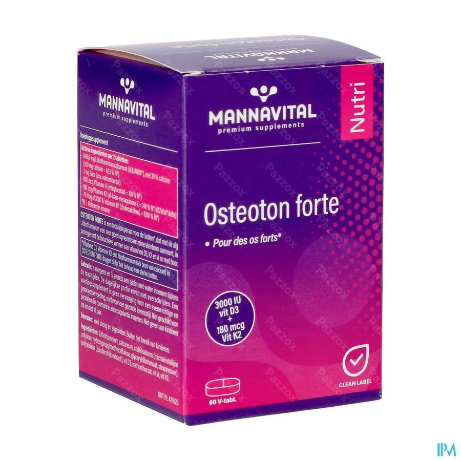 Mannavital Osteoton Forte Comp 60