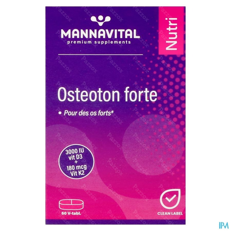 Mannavital Osteoton Forte Comp 60