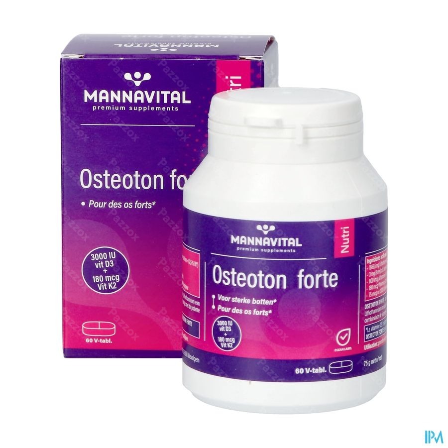 Mannavital Osteoton Forte Comp 60