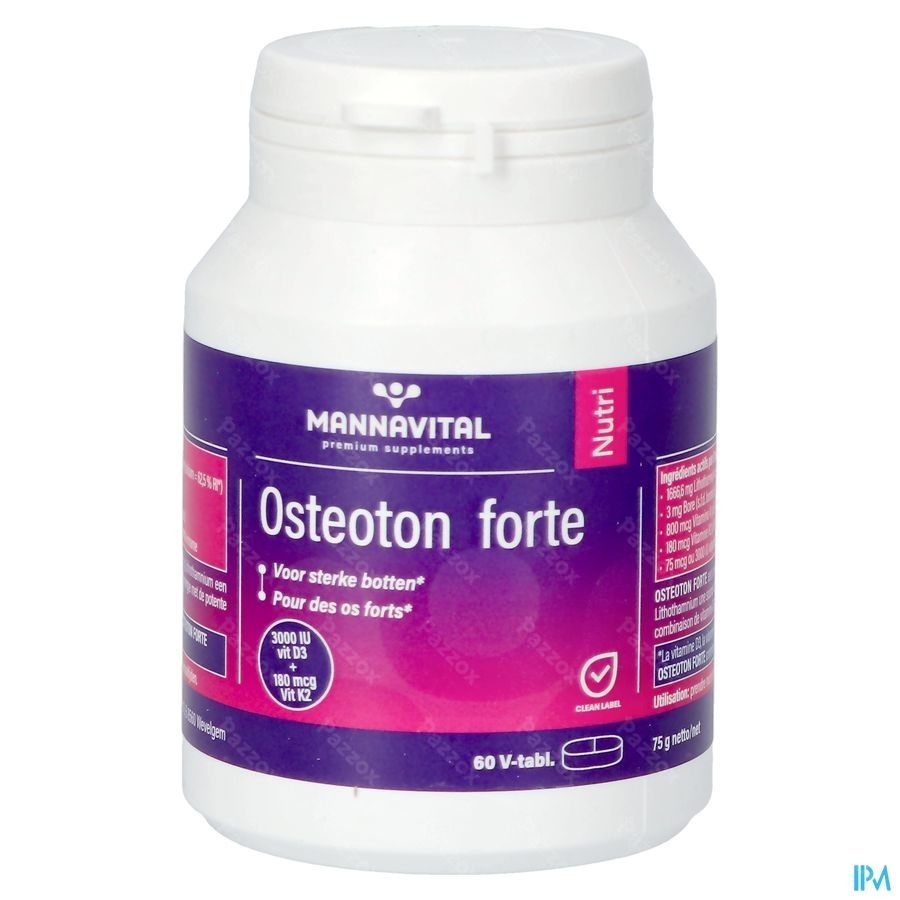 Mannavital Osteoton Forte Comp 60