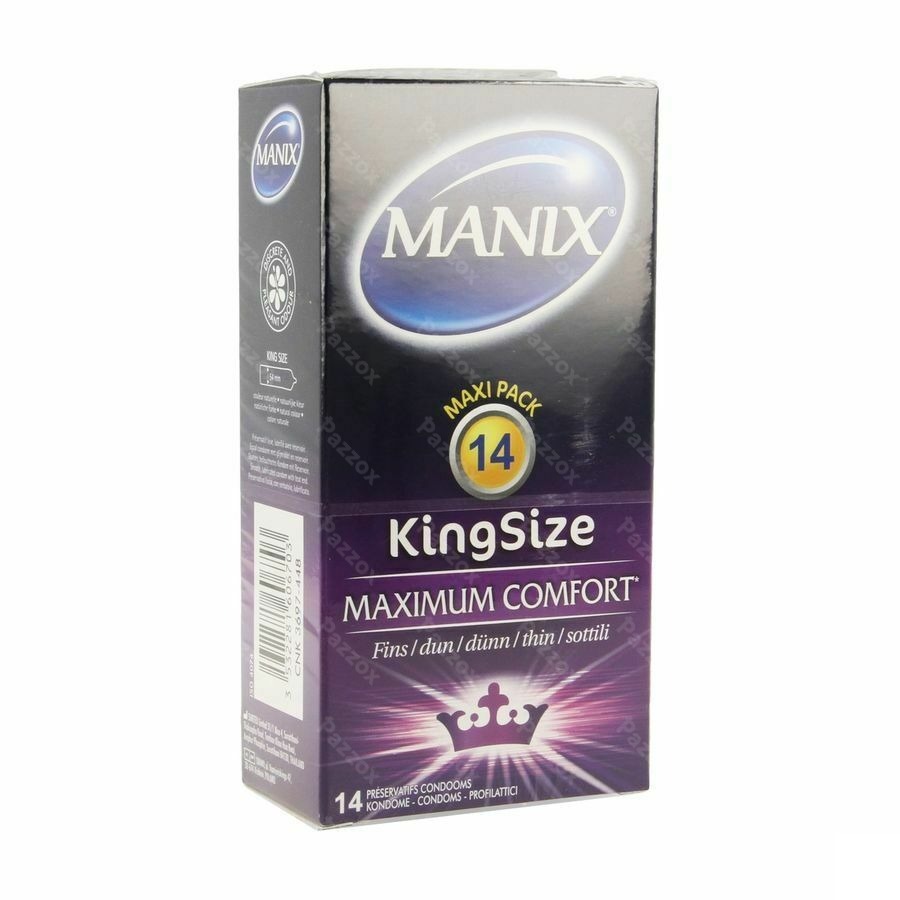 Manix King Size Preservatifs 14