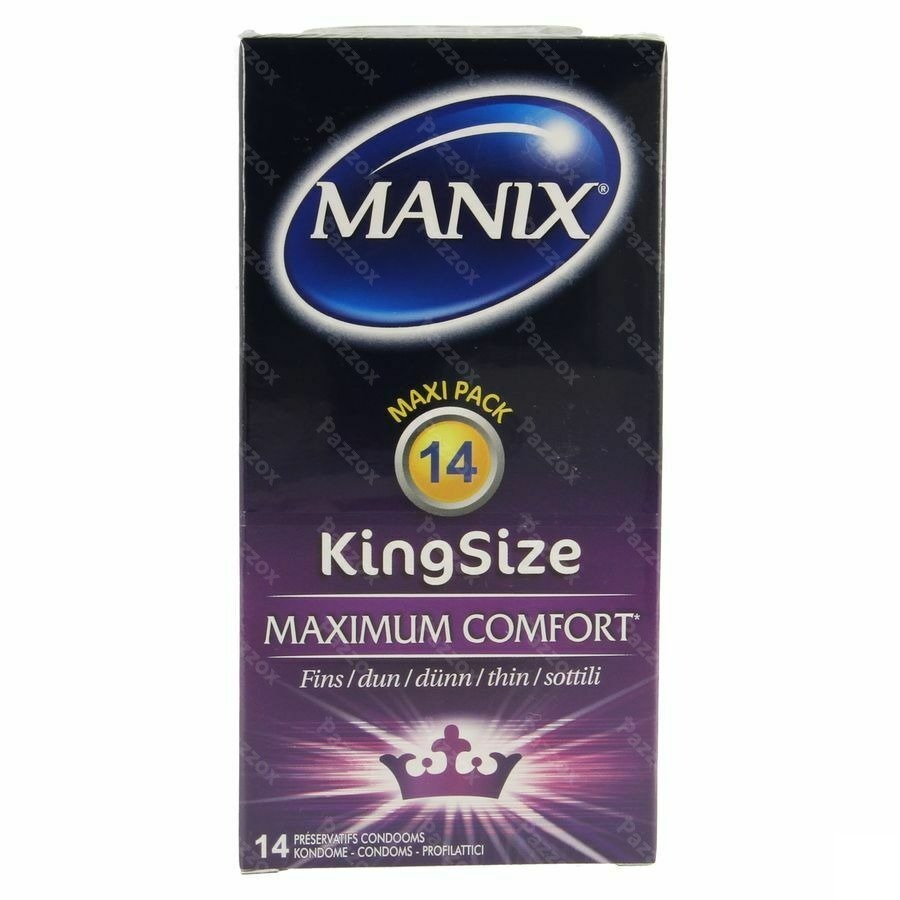 Manix King Size Preservatifs 14