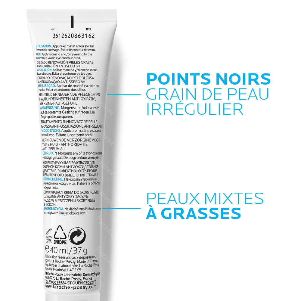 La Roche-Posay Effaclar K+ crème du jour 40ml