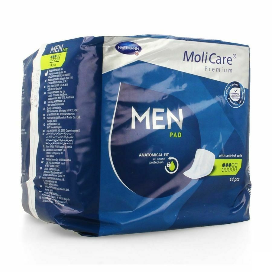 Molicare Pr Men Pad 3 Drops 14 P/s